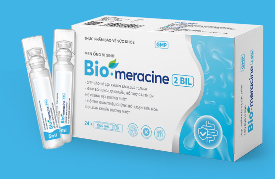 Men vi sinh Bio-meracine 2 Bil (H/24o/5ml)