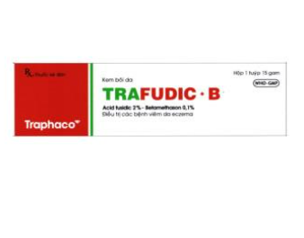 Trafudic B Acid Fusidic 2%- Betamethason 0,1% Traphaco (Tuýp/15g)