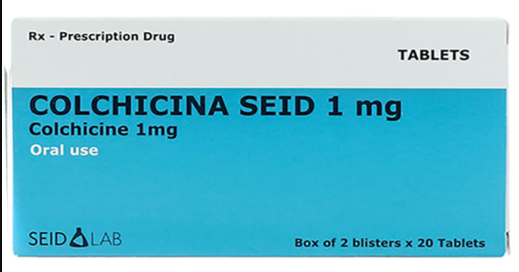 Colchicina Seid 1mg Colchicine  Seid Lab (H/40v)