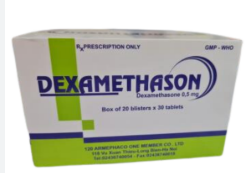 Dexamethason Dexamethason 0,5mg Armephaco (H/600v)