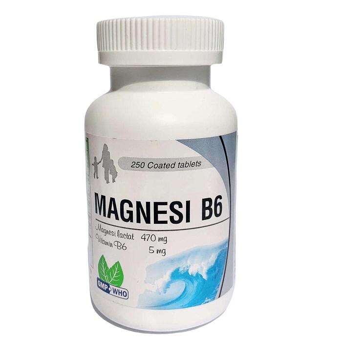 Magnesium B6 USA-Nic Pharma (Lọ/250v)