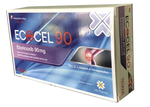Ecocel Etoricoxib 90mg Medisun (H/30v)
