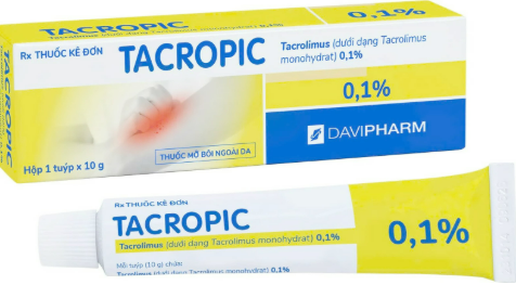 Tacropic Tacrolimus 0,1% Davipharm (Tuýp/10g)