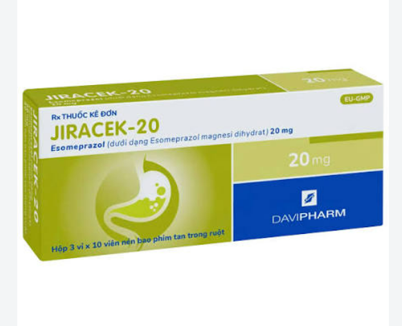 Jiracek Esomeprazol 20mg Davipharm (H/30v) 