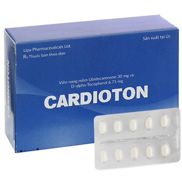 Cardioton Ubidecarenone 30mg Lipa Pharmaceuticals Úc (H/30v) Date 02/2027