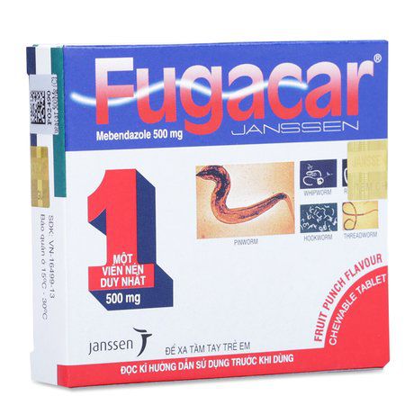 Fugacar 500mg Trẻ Em Janssen (H/1v) Date 07/2026