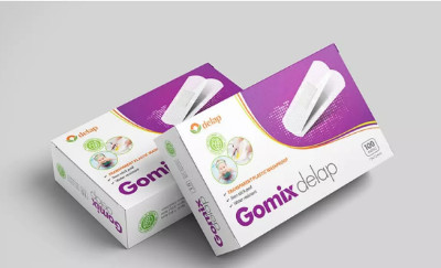 Băng Cá Nhân Gomix Delap Trong Suốt 19 x72mm (H/100miếng) 