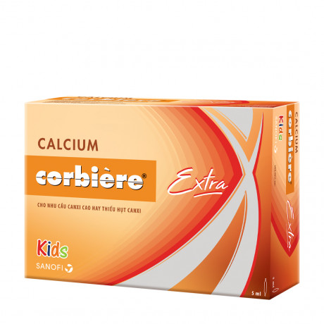 Calcium Corbiere Extra Kids Sanofi (H/30o/5ml) Date 09/2026