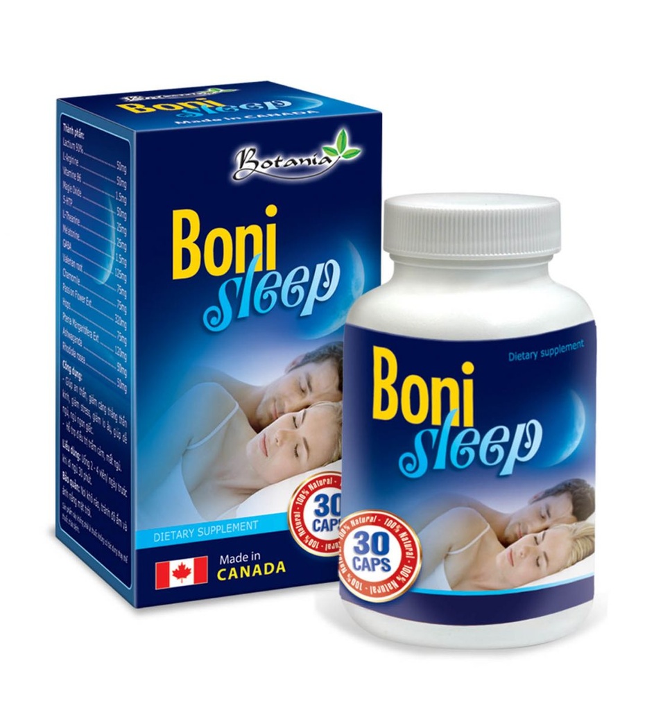 BoniSleep Botania (Lọ/30v)