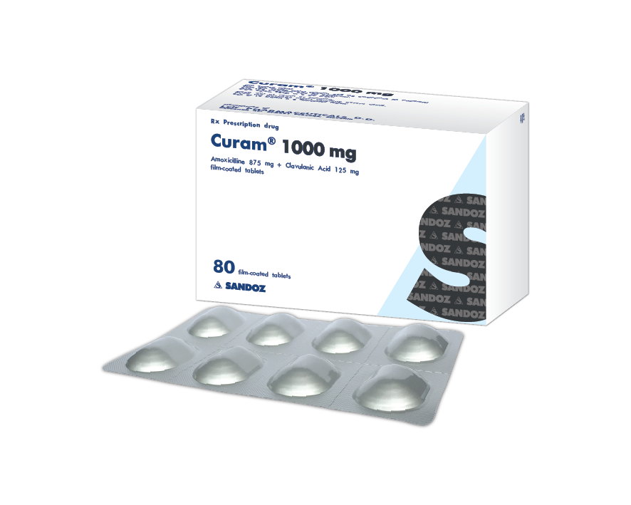 Curam 1000mg Sandoz (H/80v) Date 08/2027