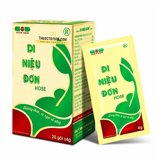 Di Niệu Đơn Hose Hoa Sen (H/20gói/3g) Date 03/2026