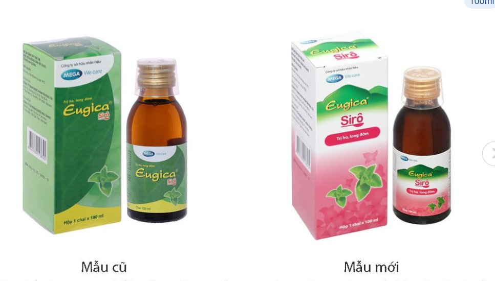 Eugica Siro Mega (Lọ/100ml)  Date 04/2026