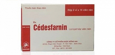 Cedesfarnin 2/0,25mg Đồng Nai (H/30v)