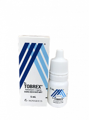 Tobrex 3mg/ml nhỏ mắt Alcon Novartis (Lọ/5ml) 