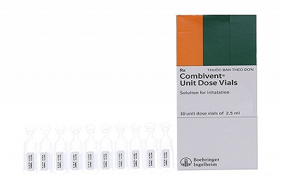 Combivent 2.5ml Boehringer Đức (H/10o/2.5ml) date 03/2027
