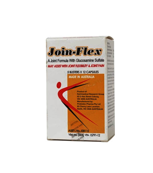 Join Flex Glucosamin 500mg Úc (H/60v) date 09/2027