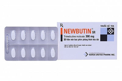 Newbutin SR Trimebutin 300mg Hàn Quốc (H/30v) Date 03/2026