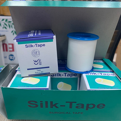 Băng Dính Lụa Silk Tape 5cm x 4m (H/6cuộn)