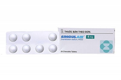 Singulair Montelukast 4mg MSD (H/28v) Date 04/2027