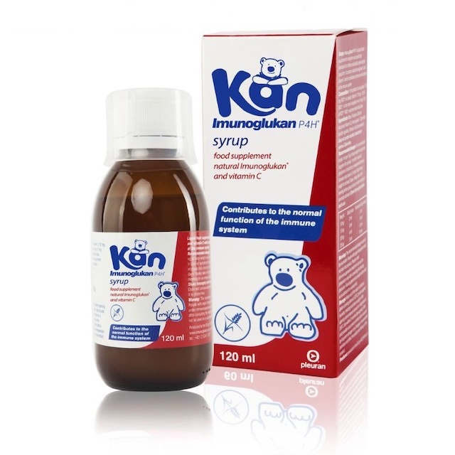 Imuno Glukan P4h Siro Pleuran (Lọ/120ml) 