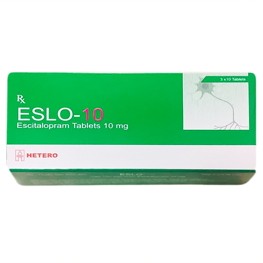 Eslo Escitalopram 10mg Hetero (H/30v)