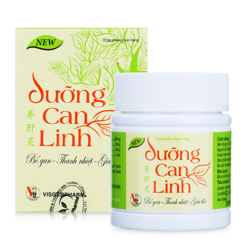 Dưỡng Can Linh Thành Công (Lọ/40v)