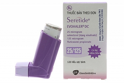 Seretide Evohaler 25/125 GSK (Lọ/120 liều xịt) Date  12/2026