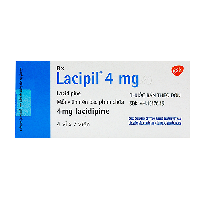Lacipil Lacidipine 4mg GSK (H/28v) Date  06/2027