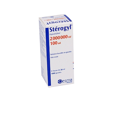 Sterogyl Vitamin D2 2.000.000UI/100ml Desma (Lọ/20ml)