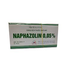 Naphazolin 0.05% Nhỏ Mũi Hà Nội (H/50lọ/8ml) Date 09/2026