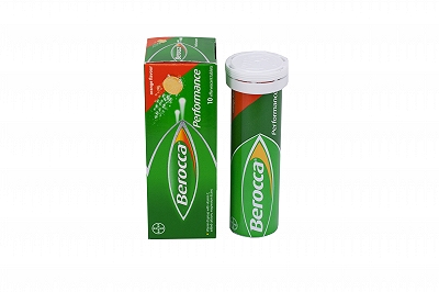 Berocca Performance Orange Vị Cam Bayer (Tuýp/10v) date 05/2027