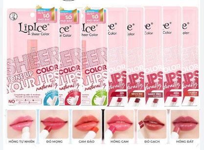 Son Dưỡng Có Màu Lipice Sheer Color (Thỏi/2.4g) 