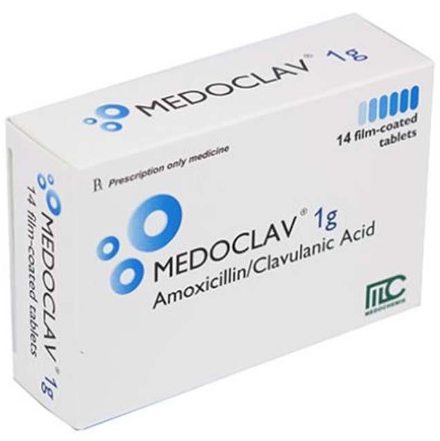 Medoclav 1g CH Síp (H/14v) Date 06/2027
