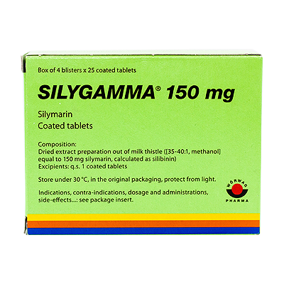Silygamma 150mg Worwag Pharma Đức (H/100v) date 09/2026