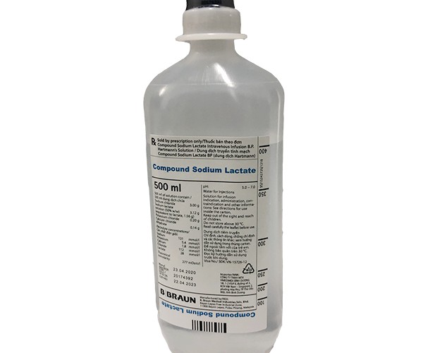  Compound Sodium Lactate Dịch Truyền Braun (Chai/500ml) Ringer Lactate