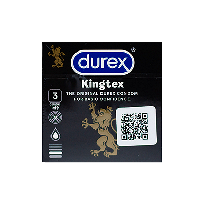Bao cao su Durex Kingtex (H/3cái)