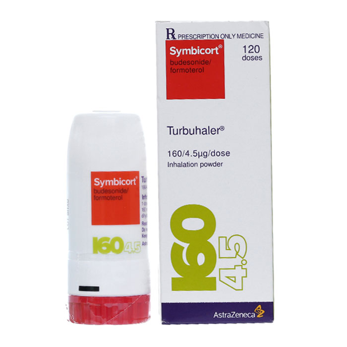 Symbicort Turbuhaler 160/4.5mcg Astrazeneca (Lọ/120liều) date 10/2026