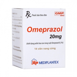 Omeprazol 20mg Mediplantex (Lọ/14v) Date 11/2027