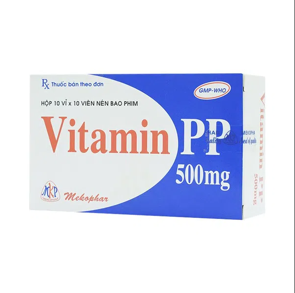 Vitamin PP 500mg Mekophar (H/100v) Date 06/2026