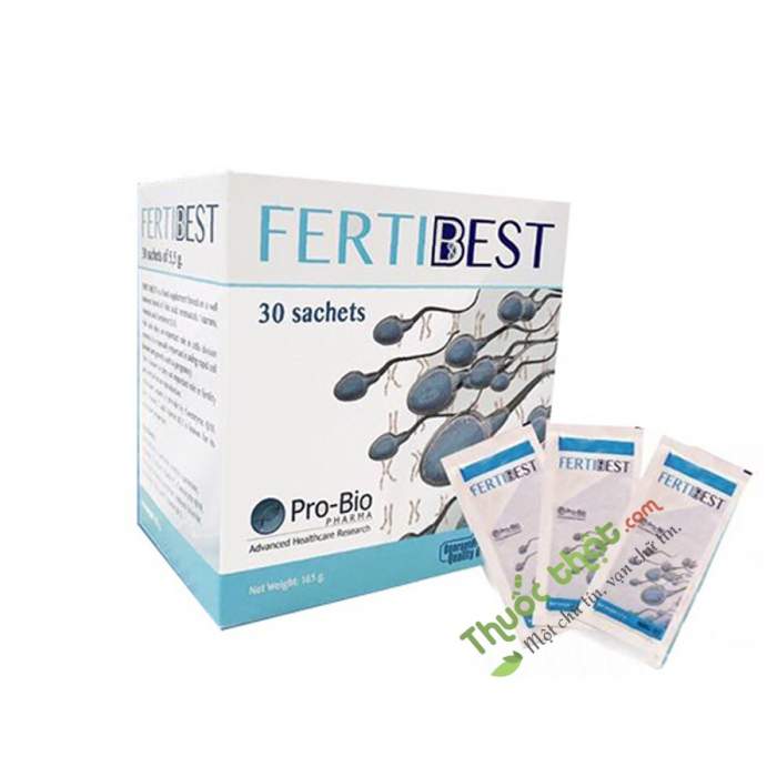 Fertibest Bổ tinh trùng Ý (H/30 gói) Date 06/2027