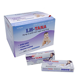 LH Tana Que thử rụng trứng Tân Á (H/12que) date 03/2027