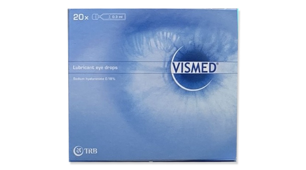 Vismed nhỏ mắt 0.3ml Germany (H/20o/0.3ml) date 07/2027