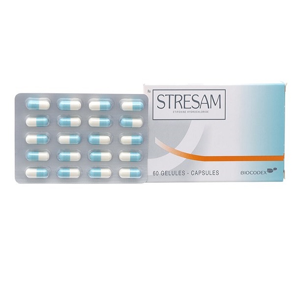 Stresam Etifoxine Hydrochloride 50mg Biocodex (H/60v) Date 03/2026