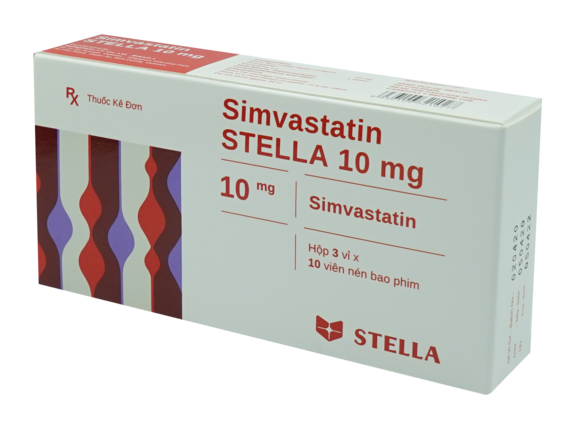 Simvastatin 10mg Stella (H/30v) date 06/2027