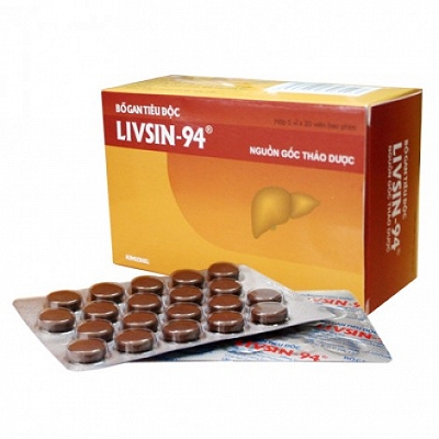 Bổ Gan Tiêu Độc Livsin 94 Hà tây (H/40v) Date 04/2026