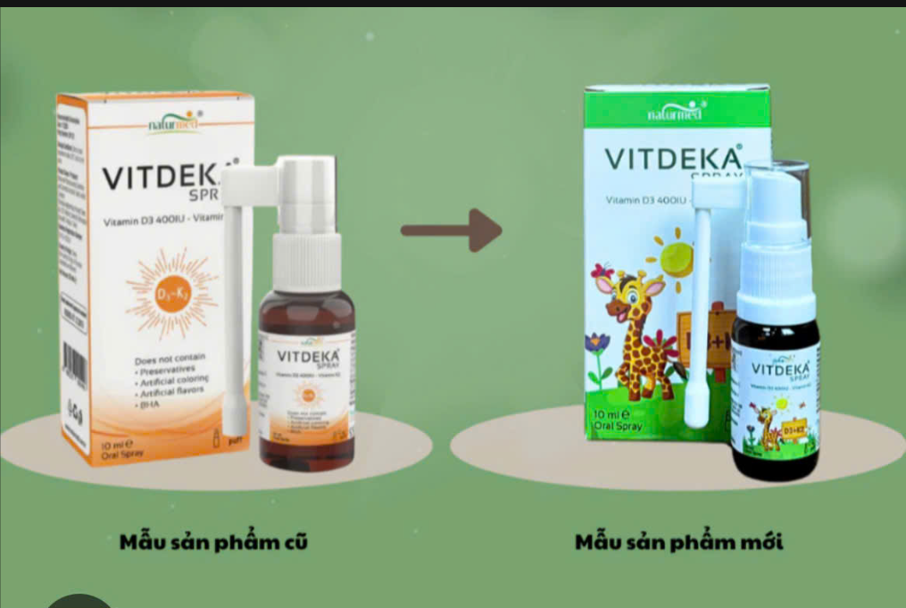 Vitdeka Spray Vitamin D3 400IU Thổ Nhĩ Kỳ (Lọ/10ml)