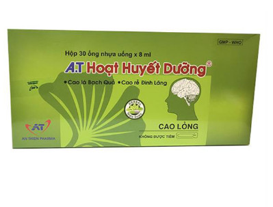 A.T Hoạt huyết dưỡng não An Thiên (H/30o/8ml)