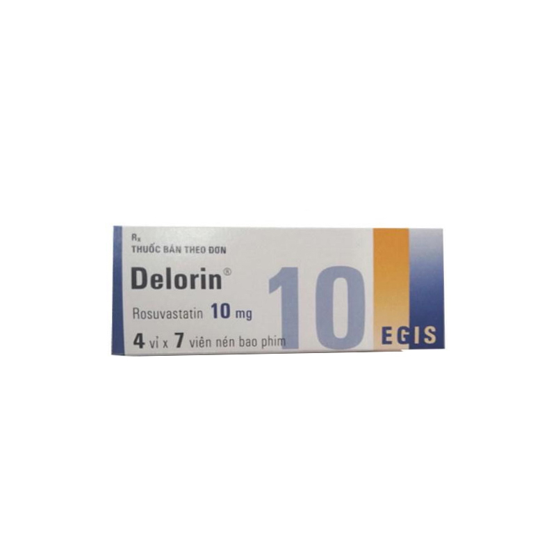 Delorin Rosuvastatin 10mg Egis (H/28v)