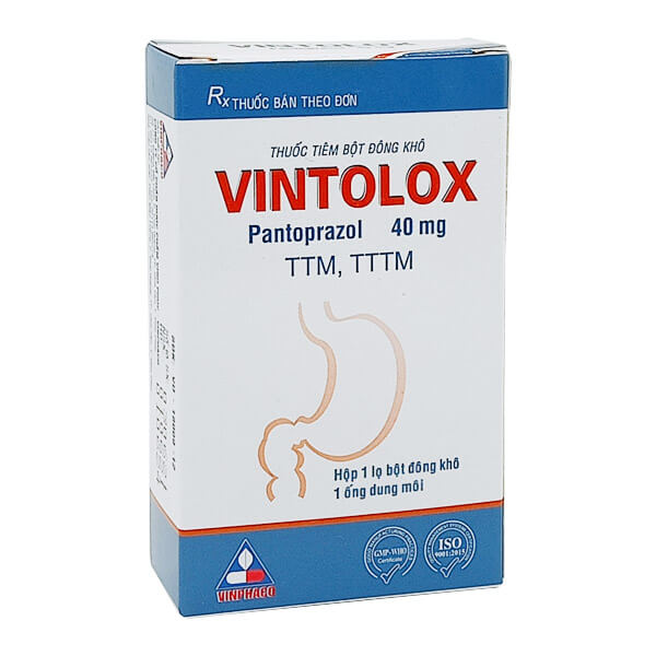 Vintolox Pantoprazol 40mg Vĩnh Phúc (H/1lọ/1o) Date 02/2026