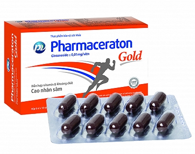 Pharmaceraton Gold Phúc Vinh (H/60v) ( Pharmaton nội ) 